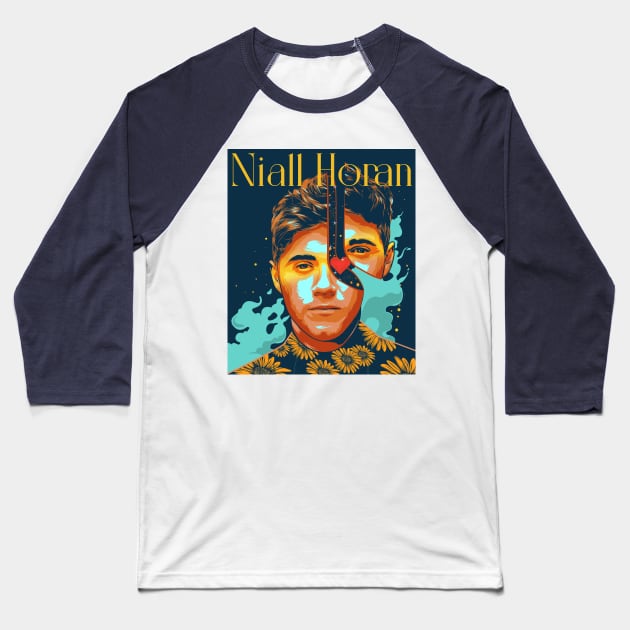 Niall Horan Baseball T-Shirt by Heymoonly